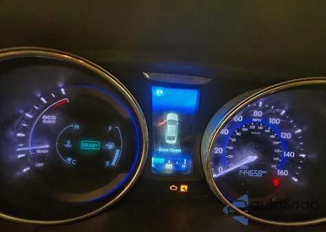 2013 Hyundai Sonata Hybrid from USA, damaged, VIN KMHEC4A4XDA080506